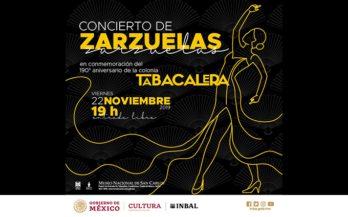 concierto de Zarzuelas Aniversario 190 de la Colonia Tabacalera