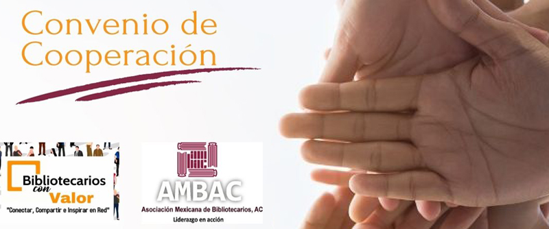 Convenio AMBAC y Bibliotecarios con Valor