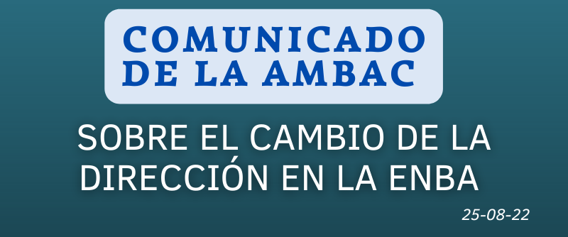 Comunicado de AMBAC sobre la ENBA