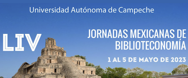 Convocatoria a las LIV Jornadas Mexicanas de Biblioteconomía