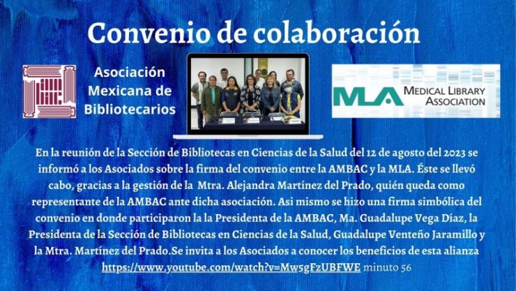 Convenio de colaboración MLA-AMBAC