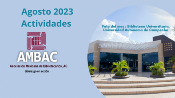 Actividades Agosto 2023