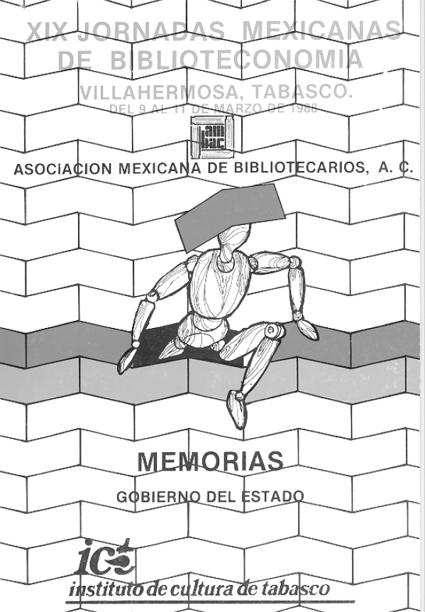 XIX – Jornadas Mexicanas de Biblioteconomía (1988)