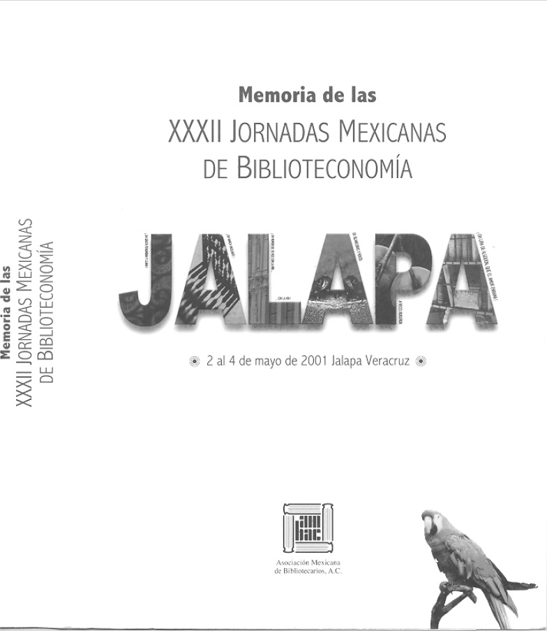 XXXII – Jornadas Mexicanas de Biblioteconomía (2001)