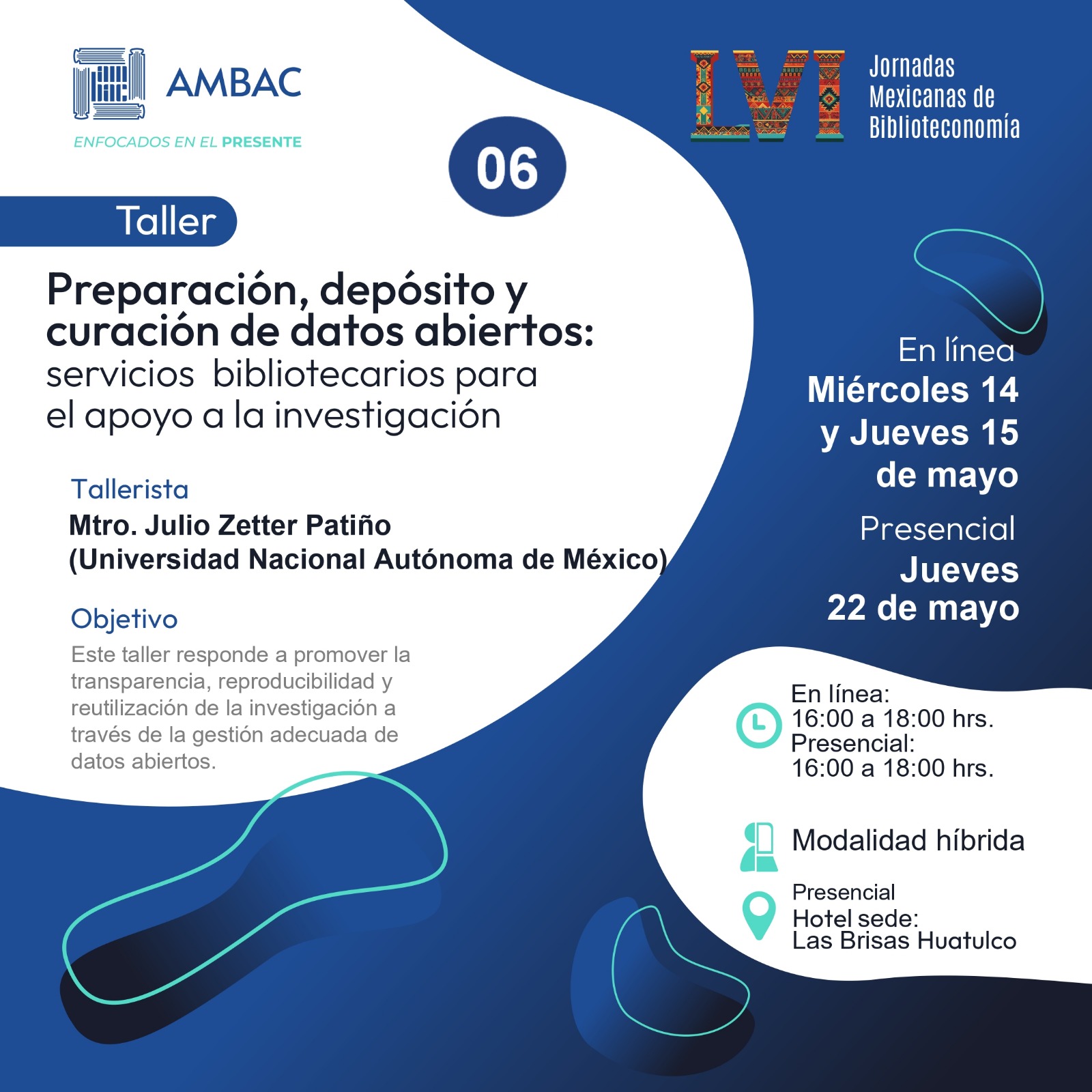6. Preparación, depósitos y curación de datos abiertos: servicios bibliotecarios para el apoyo a la investigación