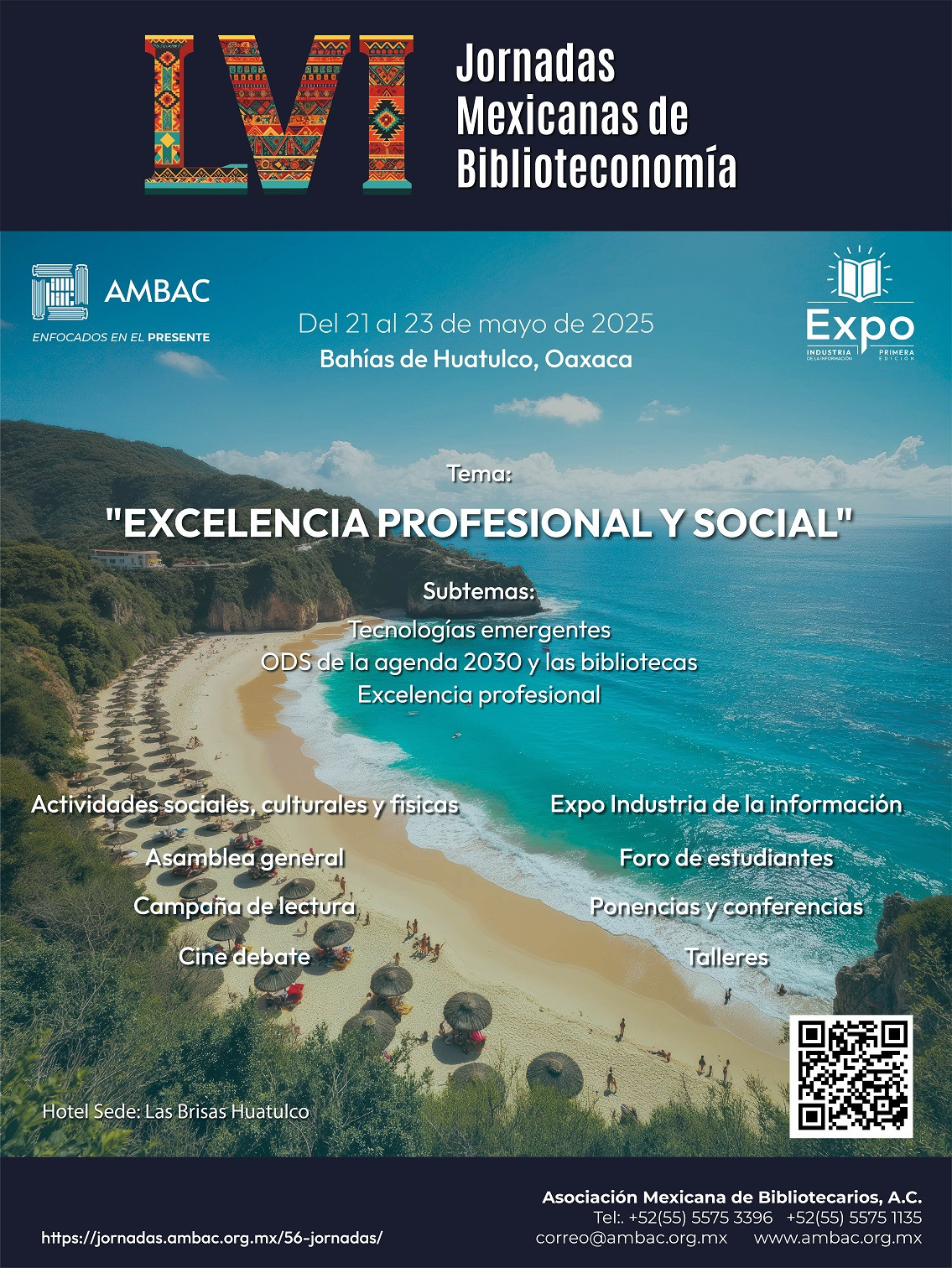 LVI – Jornadas Mexicanas de Biblioteconomía (2025)